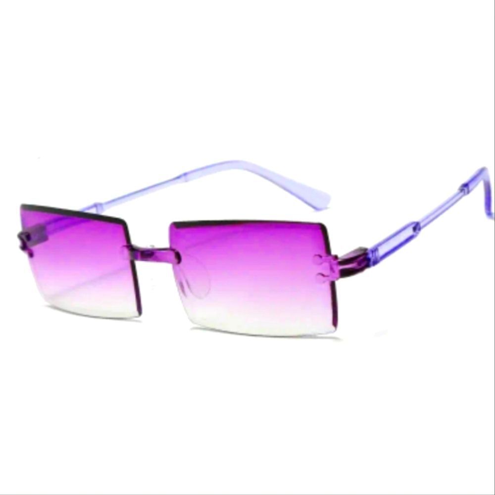 Unisex Purple Gradient Sunglasses